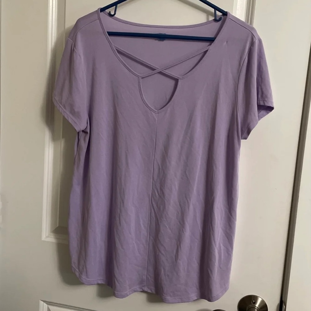 a.n.a Lavender Dress Shirt